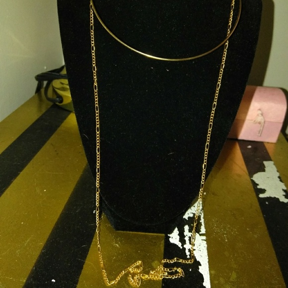 2-in-1 choker necklace - Picture 2 of 2